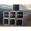 Tubo de acero rectangular negro fábrica en Tianjin